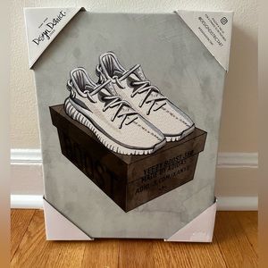 Yeezy Boost 350 canvas art